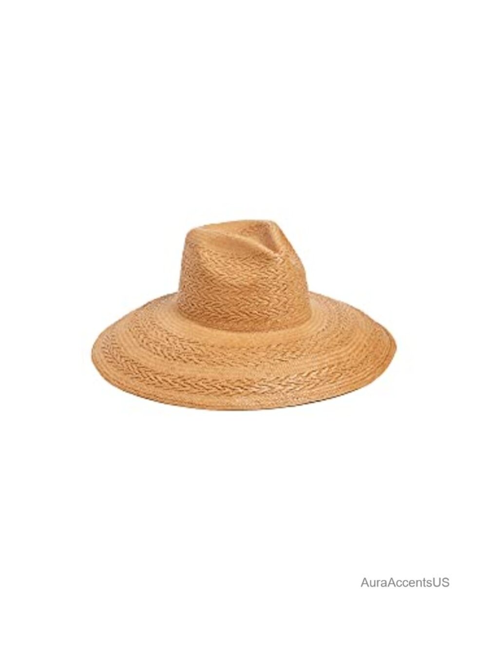 Freya Woven Straw Fedora Sun Hat Braided Wide Brim